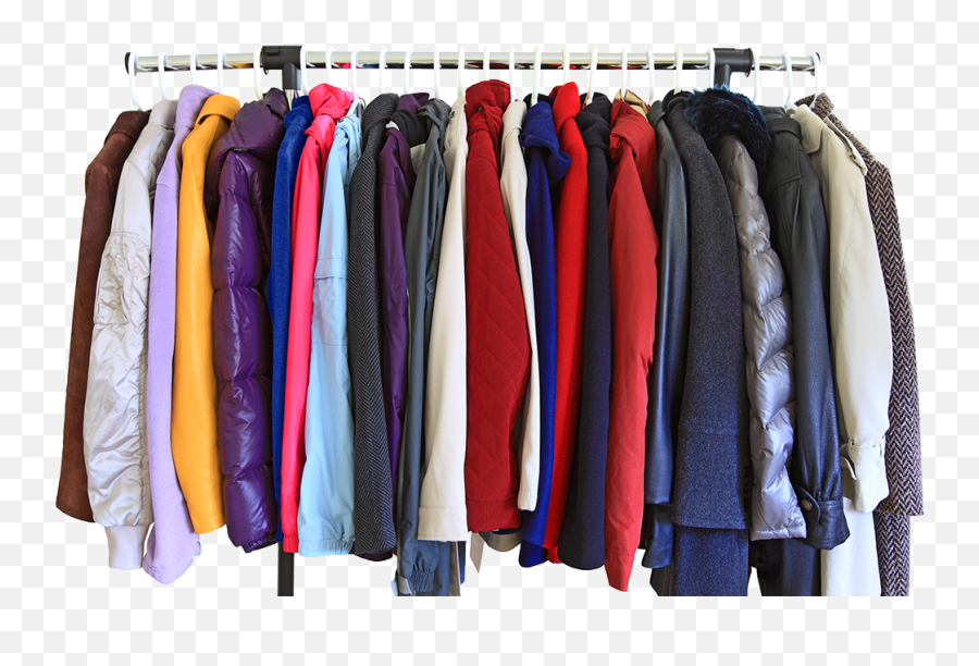 About Hangers Cleaners Orlando - Coats On A Rack Png,Hanger Png