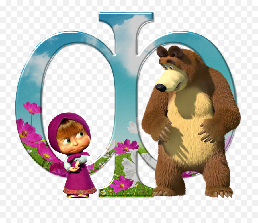 Pin By Diyana Todorova - Brown Bear Cartoon Characters Png,Masha And The Bear Png