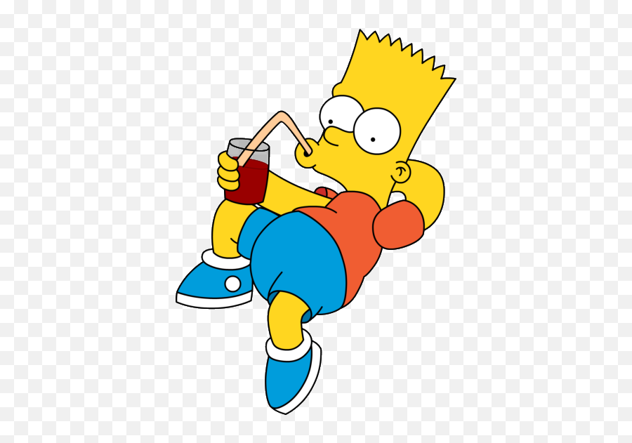 Simpsons Download Free Png Play - Bart Simpson With Drink,The Simpsons Png