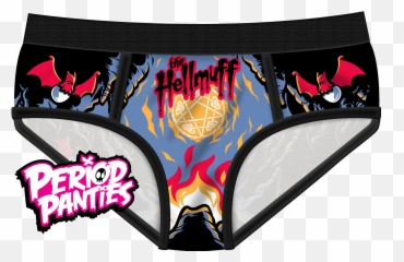 Download Hellmuff Briefs - Cunt Dracula Period Panties Harebrained Period Panties Png,Panties Png