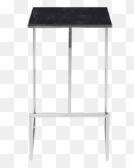 Ian Rectangular Marble Side Table Black Marquina - Coffee Table Png,Side Table Png