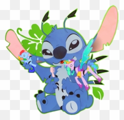 Cruddydoodles Lilo And Stitch Princess Celestia - Stitch Rainbow Dash And Stitch Png,Lilo Png