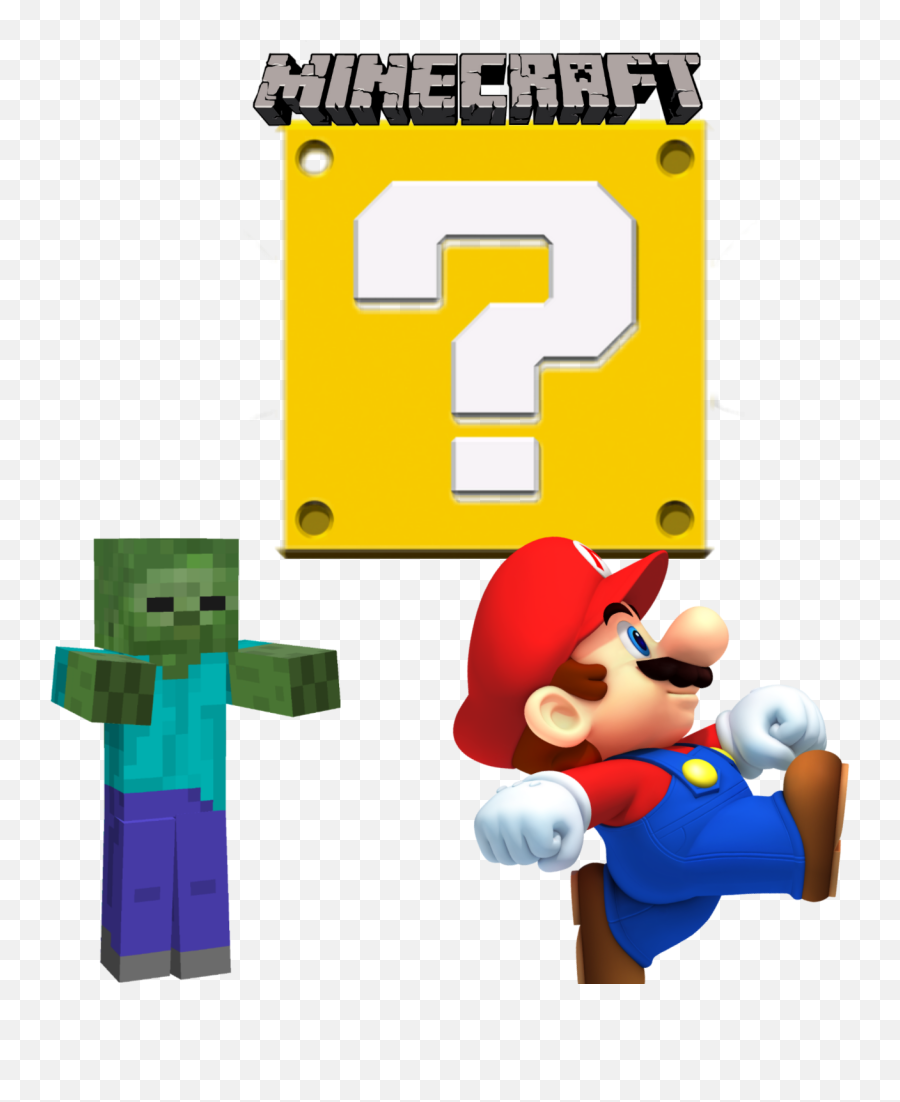 Zombie Mario Lookslikedis Minecraft Logo - Mobs In Minecraft Zombies Png,Minecraft Logo Images