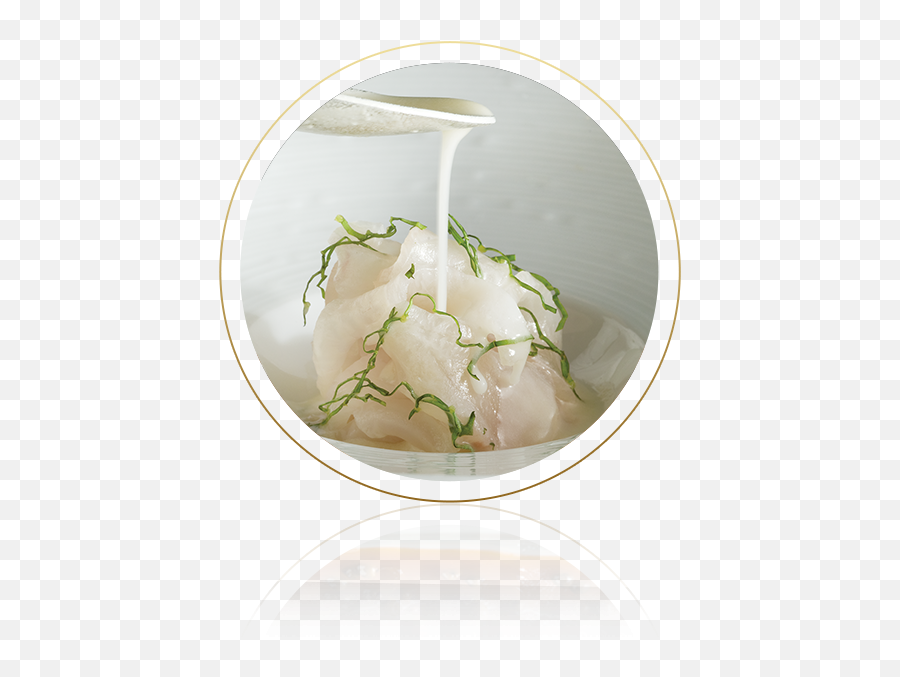 Domaine De Canton - Spicy Hamachi Ceviche Vase Png,Ceviche Png