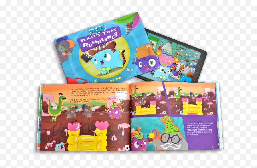 Open Books Png - Ooks Personalised Books Educational Toy Educational Toy,Open Books Png
