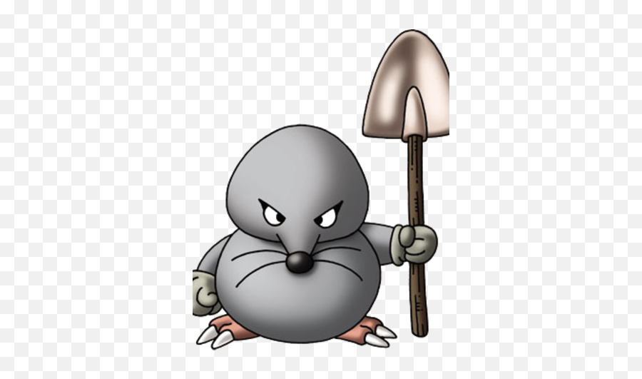 Mischievous Mole - Dragon Quest Png,Mole Png