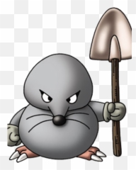 Mischievous Mole - Dragon Quest Png,Mole Png