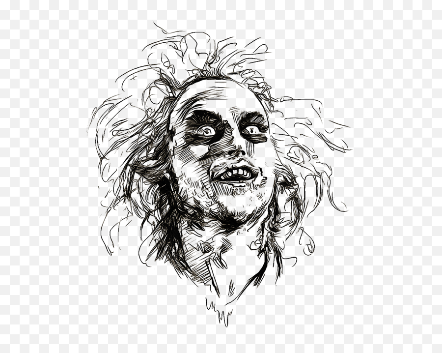 Beetlejuice Portable Battery Charger - Tim Burton Drawings Beatlejuice Png,Beetlejuice Png