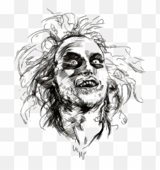 Beetlejuice Portable Battery Charger - Tim Burton Drawings Beatlejuice Png,Beetlejuice Png