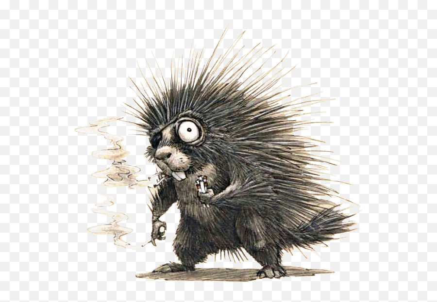 Porcupine - Chris Ayers Daily Zoo Png,Porcupine Png