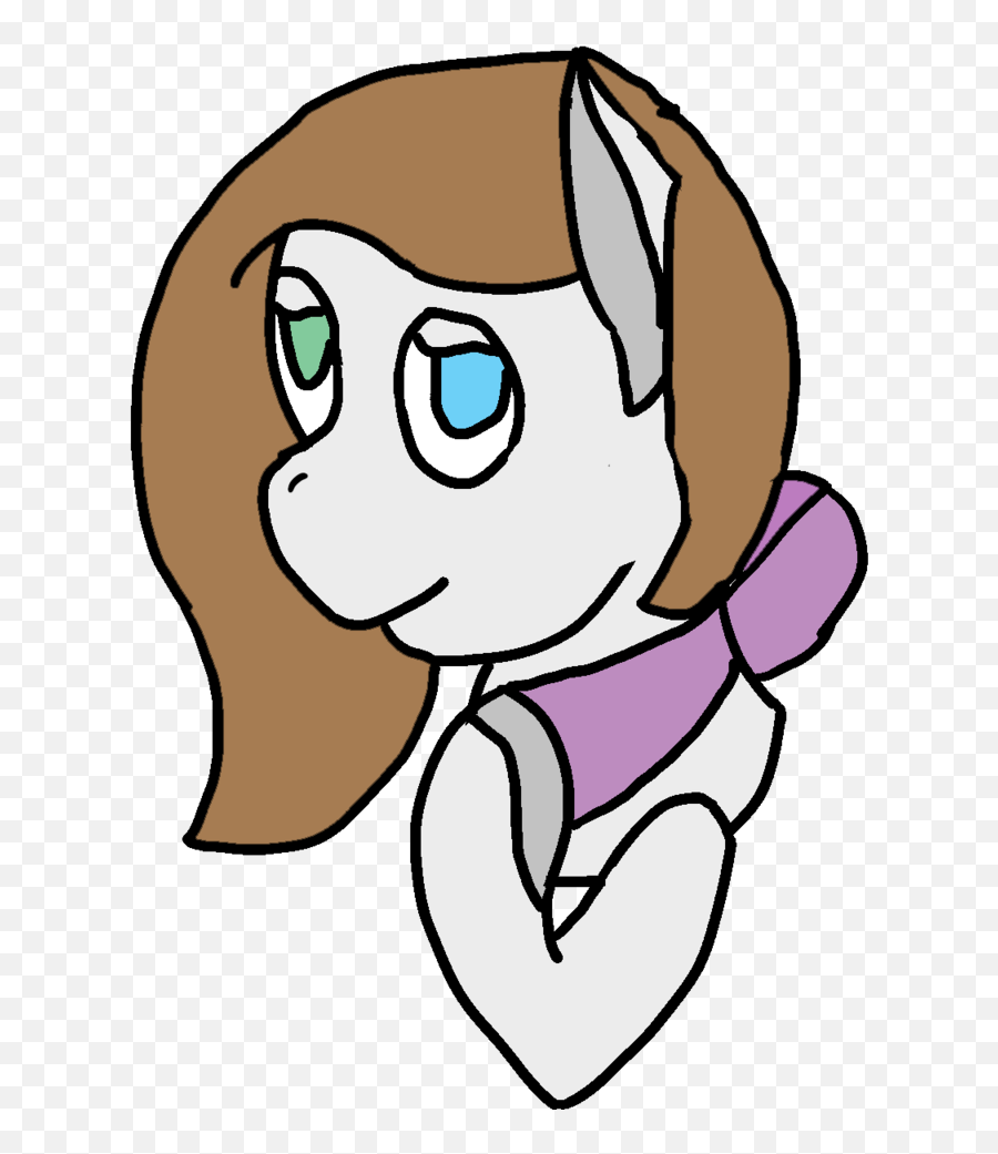 Bust Earth Pony Heterochromia Oc - Clip Art Png,Speckles Png