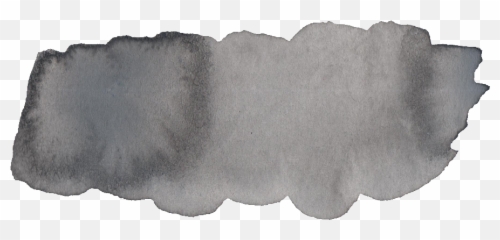 Gray Watercolor Brush - Stroke Grey png