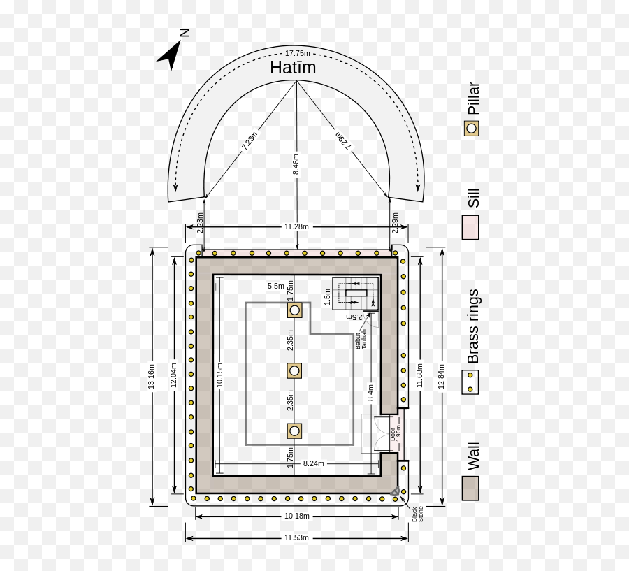 Download Kaaba - Floor Plan Png,Kaaba Png