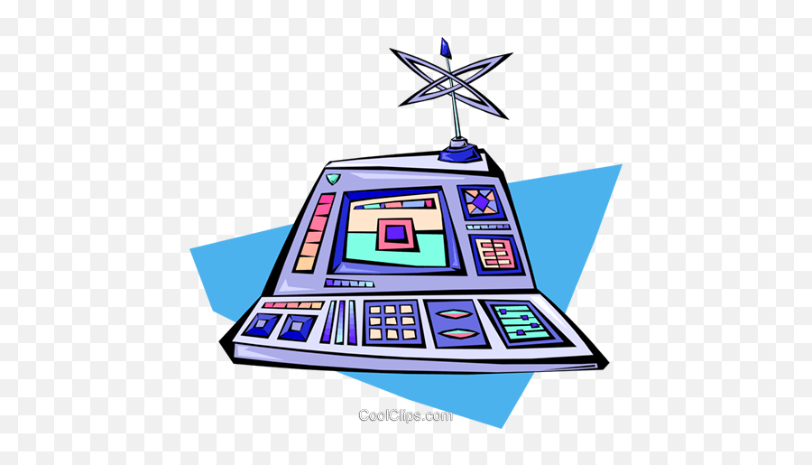 Control Console Royalty Free Vector - Clip Art Png,Cartoon Computer Png