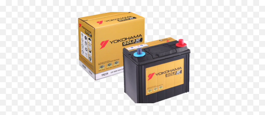 Yokohama - Yokohama Battery Ns60 Png,Car Battery Png