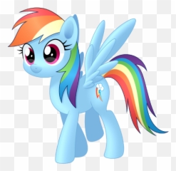 Mlp Rainbow Dash - Vector png