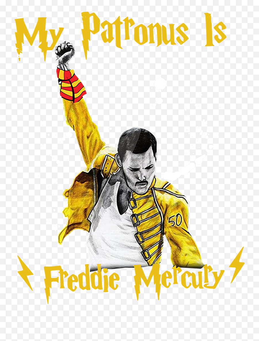 Harry Potter My Patronus Is Freddie Mercury Sweater - My Patronus Is Freddie Mercury Png,Freddie Mercury Png