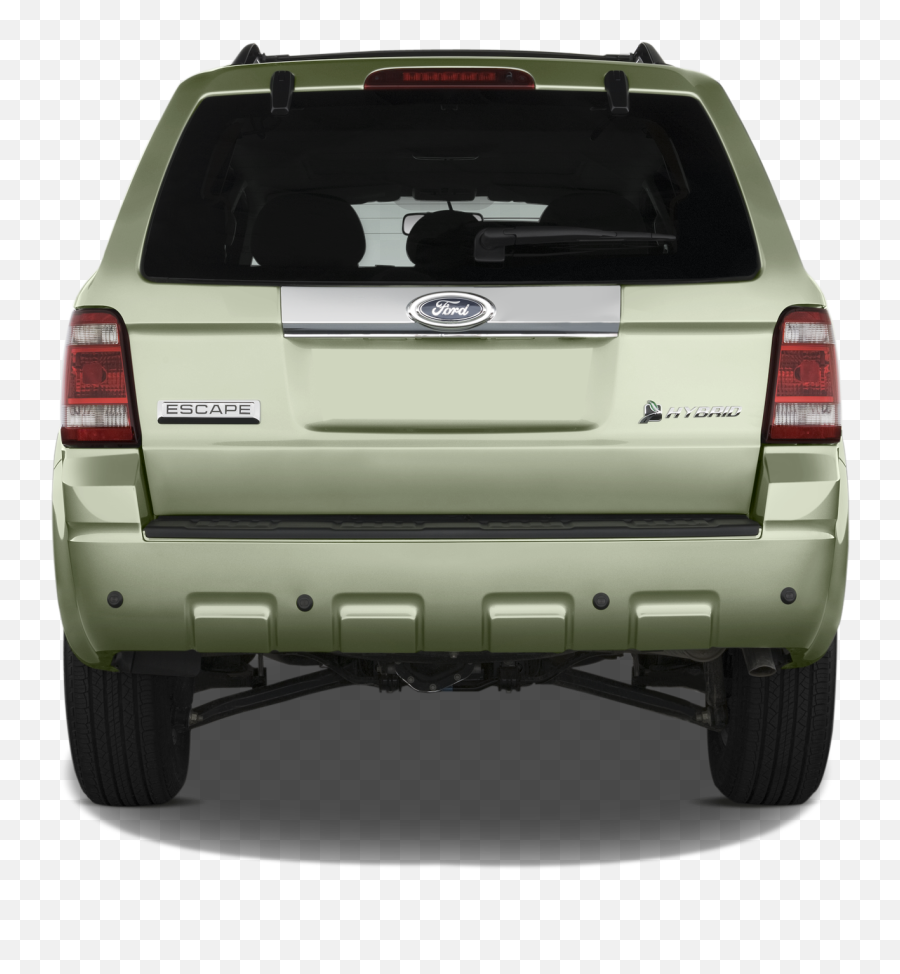 Car Back View Png - Rear Clipart Car Bumper 2012 Ford Ford Escape Hybrid 2009,Car Rear Png