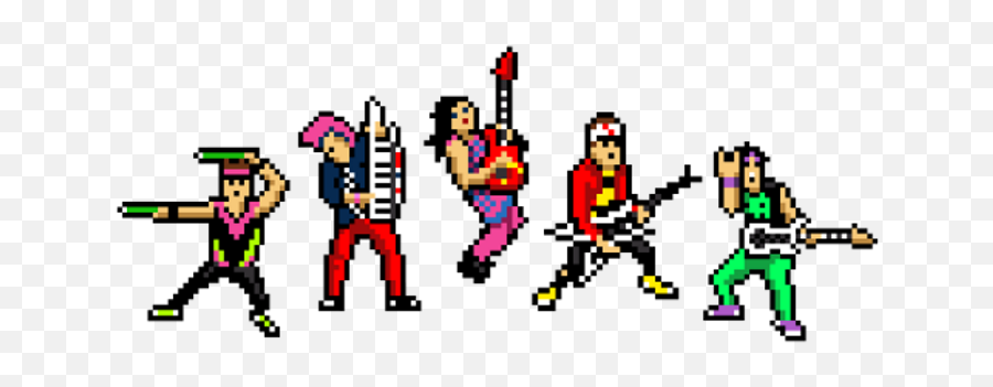 Library Of 80 S Rock Band Royalty Free - 80s Band Clip Art Png,80s Png