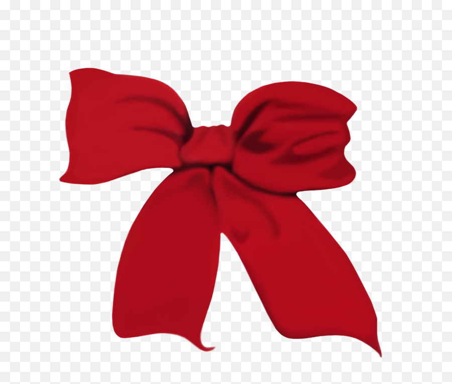 Red Christmas Bows Png - Clip Art,Christmas Ribbon Transparent Background