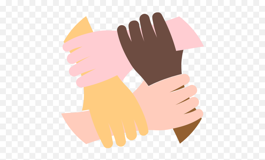 Friends Png Transparent Images - Teamwork Icon,Flat Hand Png