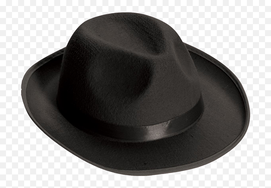 Black Gangster Hat - Fedora Png,Gangster Hat Png