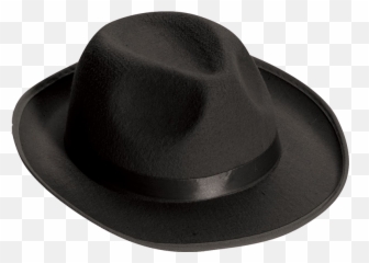 Black Gangster Hat - Fedora Png,Gangster Hat Png