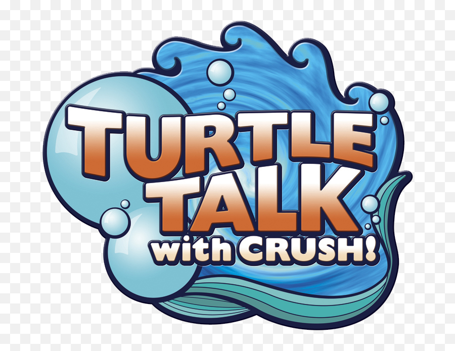 Turtle Talk With Crush Logo Transparent - Disney California Adventure Turtle Talk With Crush 2020 Png,Epcot Logo Png