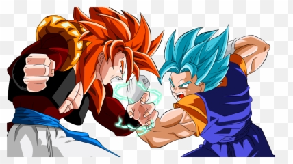Dragon Ball Super Vegito Vs Gogeta - png