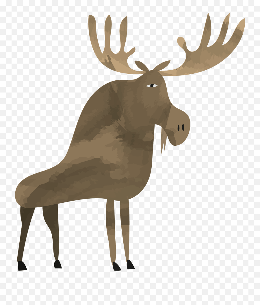 Moose Clipart - Clip Art Png,Moose Transparent