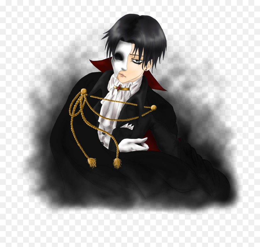 Eren Jaeger Honestly Believed That Going To University - Phantom Of The Opera Crossover Png,Levi Png