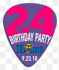 B100 Bday Scrapbook - B100 Language Png,Birthday Bash Png