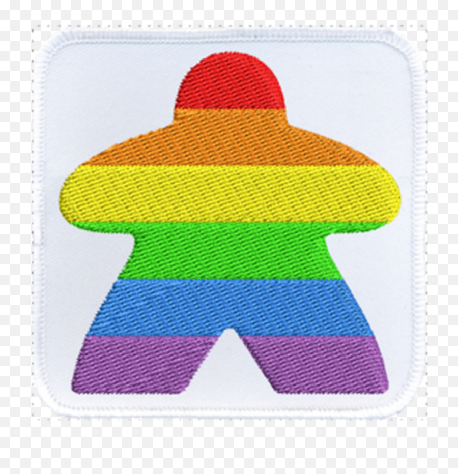 Patch Rainbow Meeple - Portable Network Graphics Png,Meeple Png