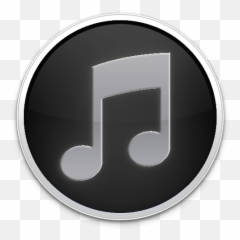 Black Itunes Logo - Store Grey Icon png