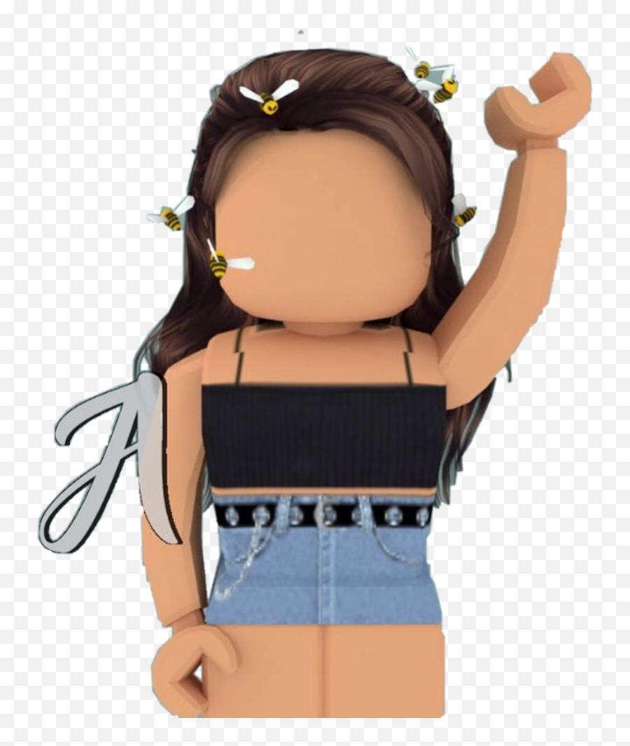 Roblox Character Hai Sticker By Keylivillicana25 - Midriff Png,Roblox Character Transparent