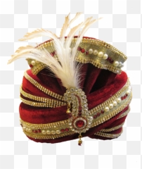 Groom Turban With An Elegant Kalangi - Groom Turban Png,Turban Png