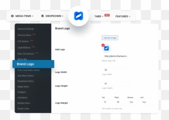 Wp Mega Menu - Stylish u0026 Responsive Builder for Vertical png