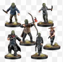 Details About The Walking Dead Whisperers Faction Set - TWD Call to Arms All Out War THG png