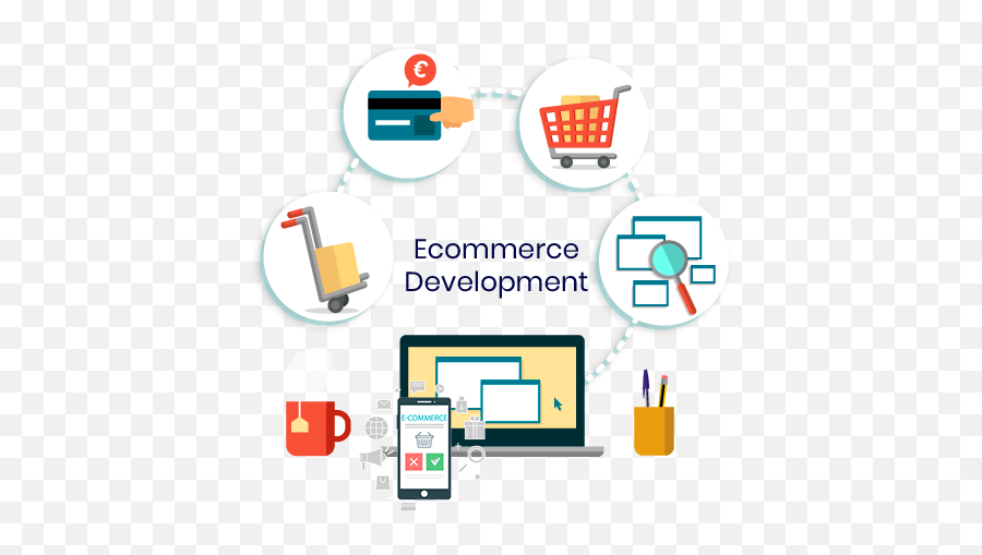 Custom Ecommerce Website Design - Online Shopping Websites Promotion Png,Webstore Icon Render