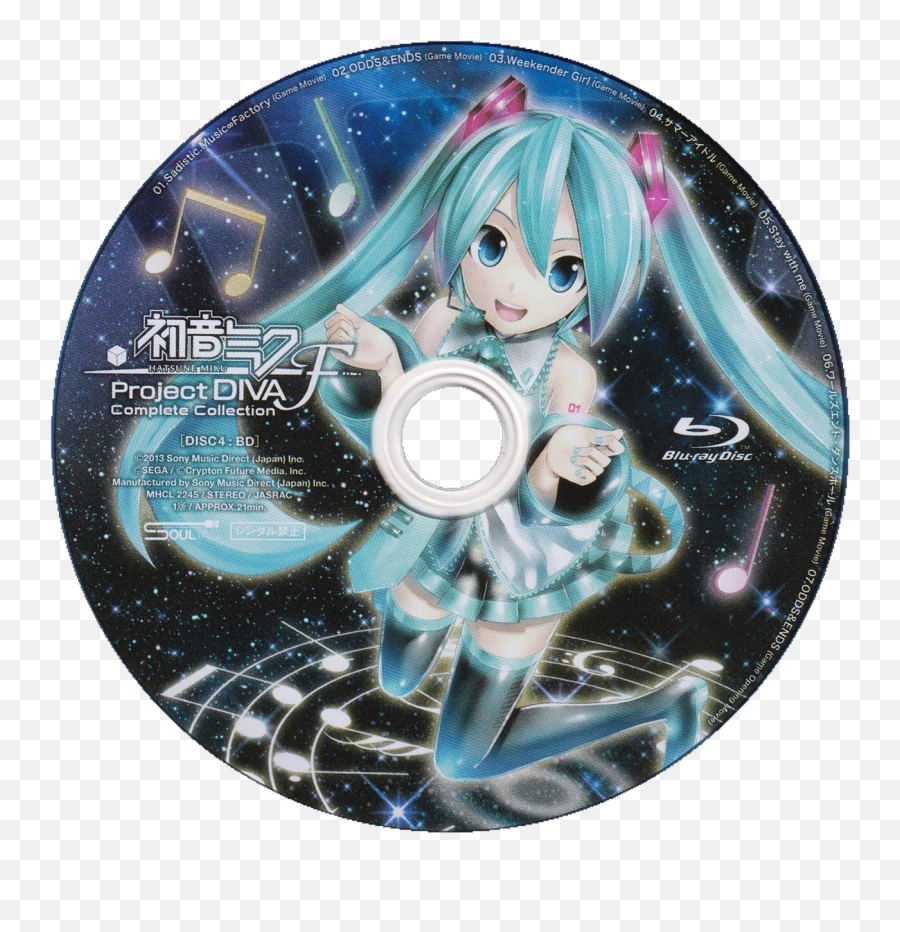 Pin - Project Diva F Cd Png,Vocaloid Icon