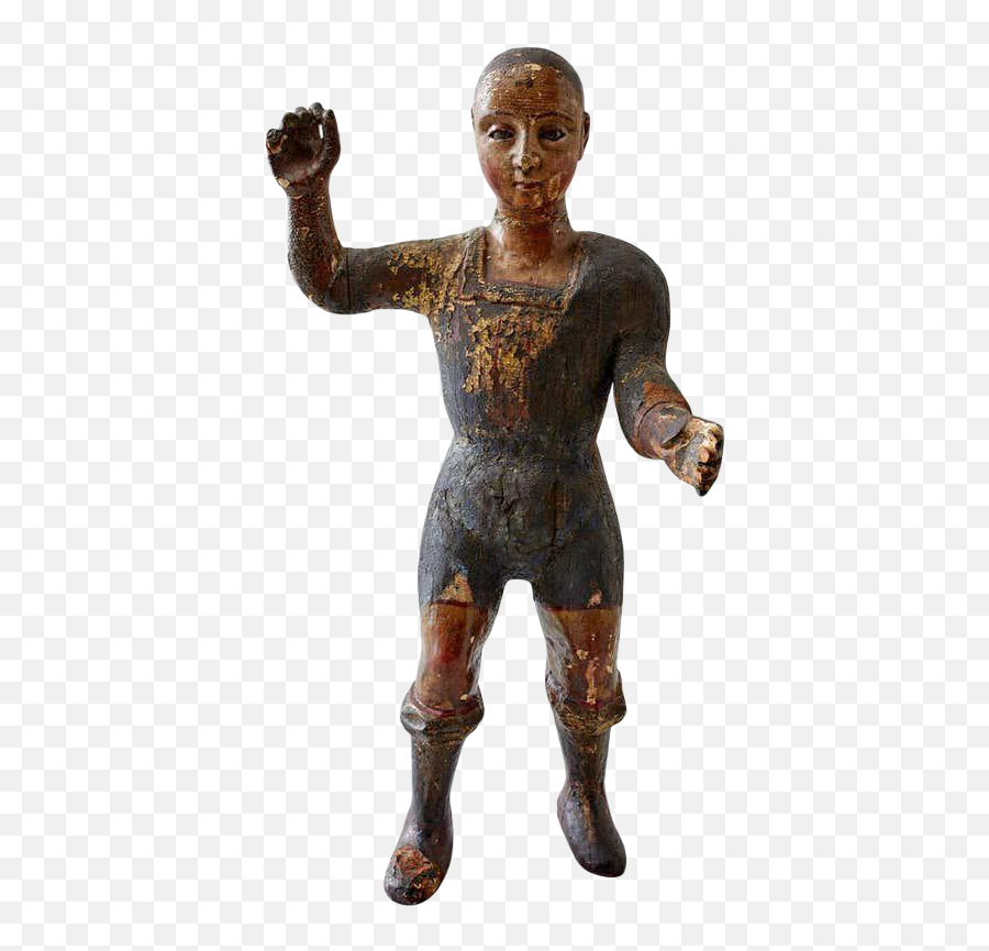 18th Century Italian Carved Santo Boy - Artifact Png,Sculpture Icon