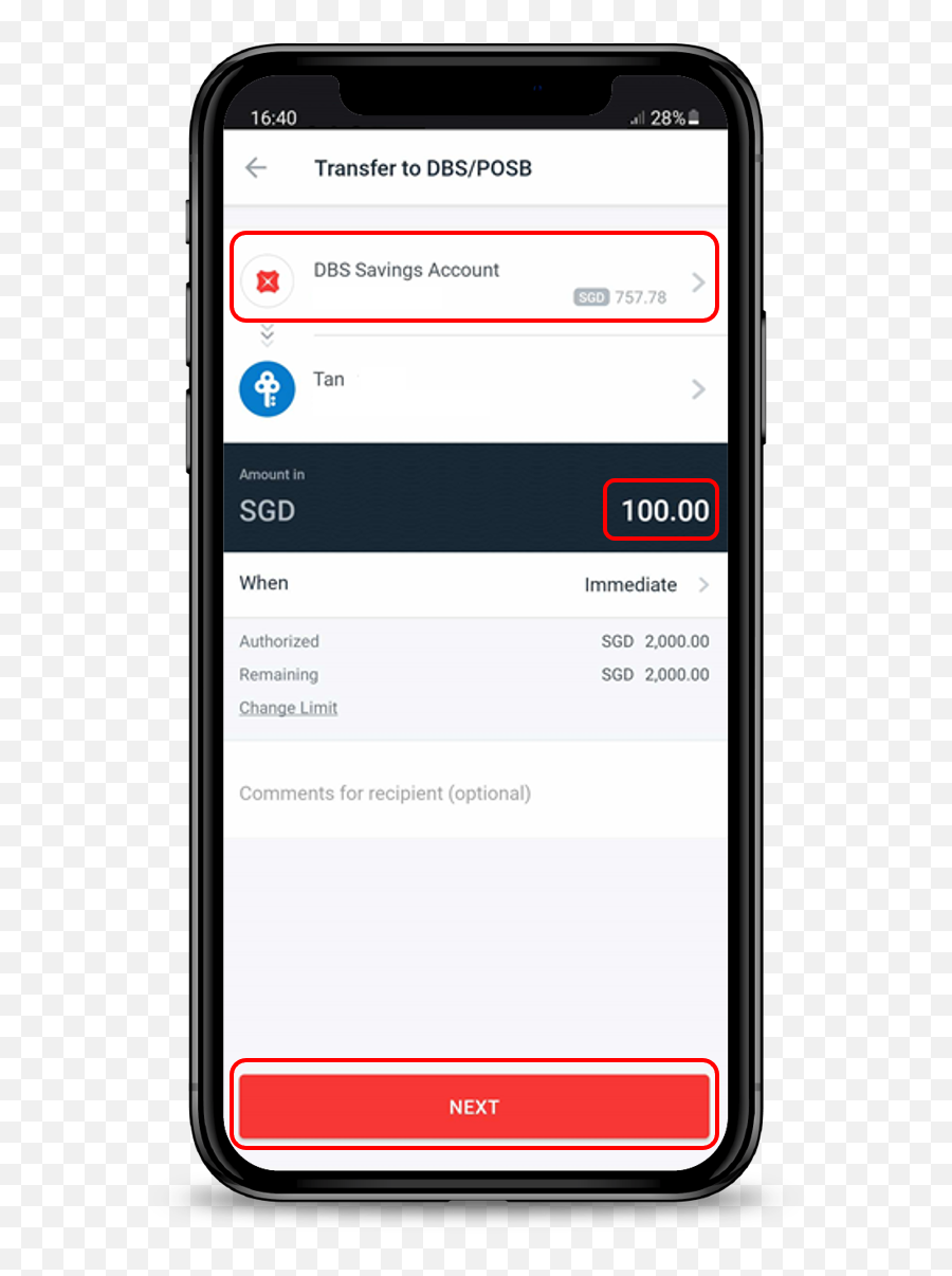 Transfer Funds To Other Banku0027s Account Dbs Singapore - Ocbc Transfer To Posb Png,Bank Transfer Icon