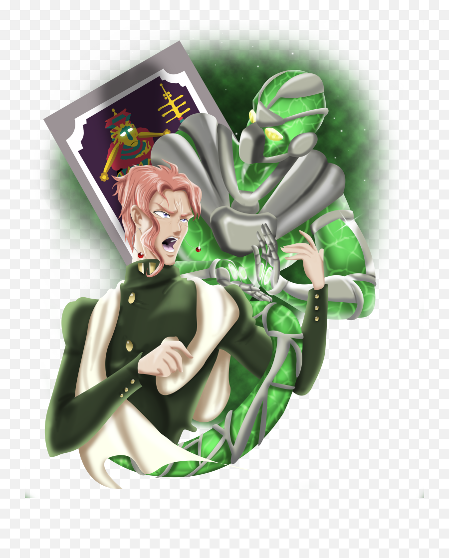 About Me Biographie - Green Hierophant Png,Kakyoin Png