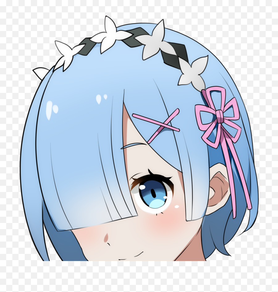 Rem Peeker - Rem Re Zero Starting Life In Another Stiker Png,Rem Icon