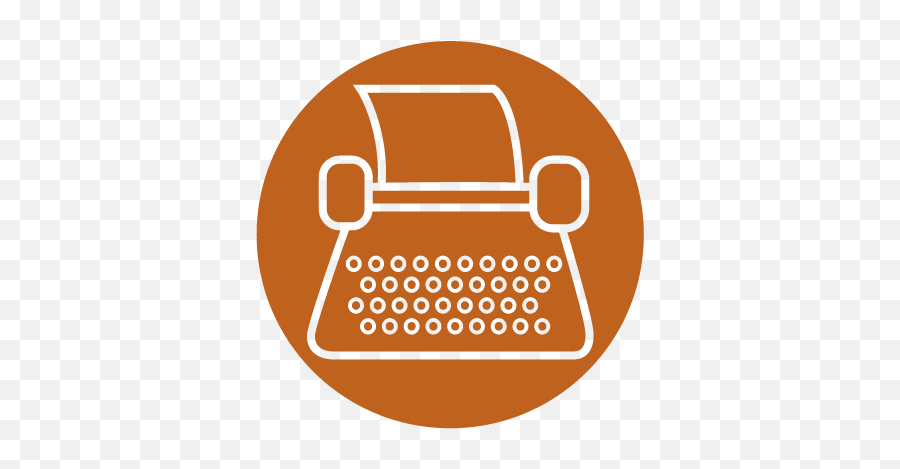 Departments - Bdharma Png,Typewriter Icon