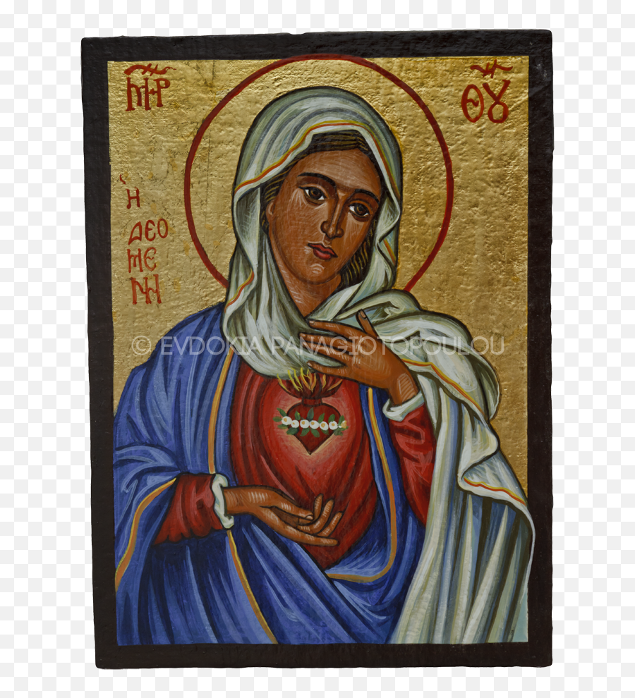 Icons Evdokia Panagiotopoulou - Prophet Png,Eleusa Icon