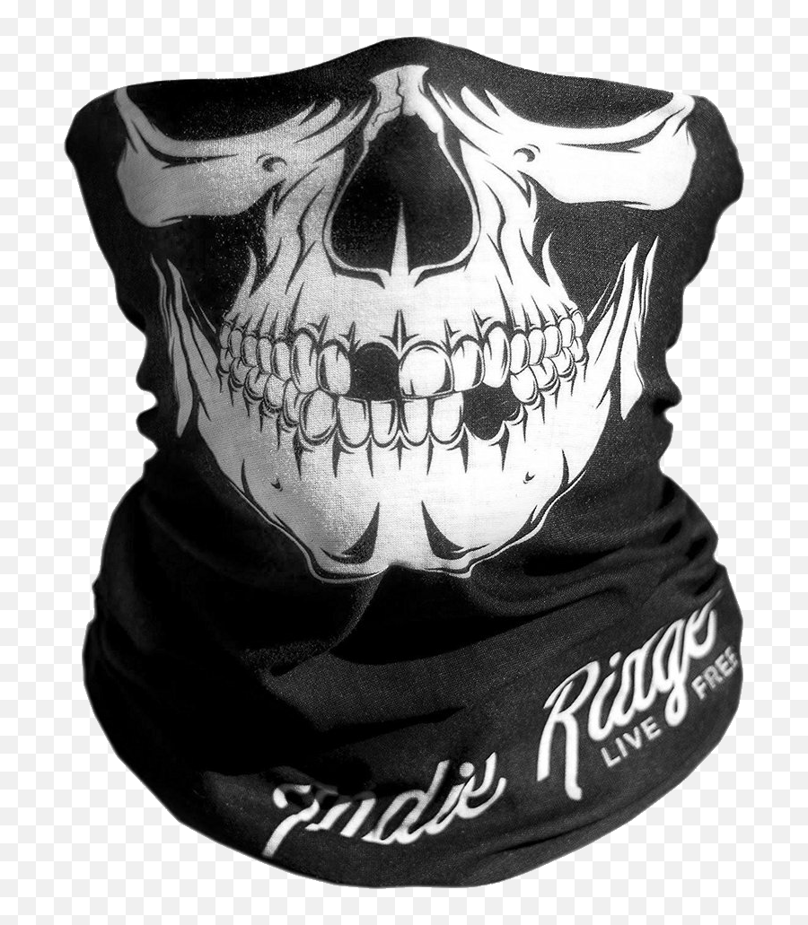 Download Free Png Bandana Skull Caveira Lucianoballack - Motorcycle Skull Face Mask,Bandana Png