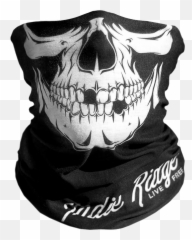 Download Free Png Bandana Skull Caveira Lucianoballack - Motorcycle Skull Face Mask,Bandana Png