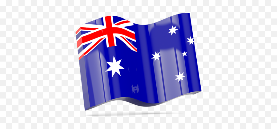 Wave Icon Illustration Of Flag Australia - Australia Flag Png Waving,Australia Flag Icon Png