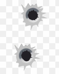 Bullet Holes Transparent Png Image - Gun Fire